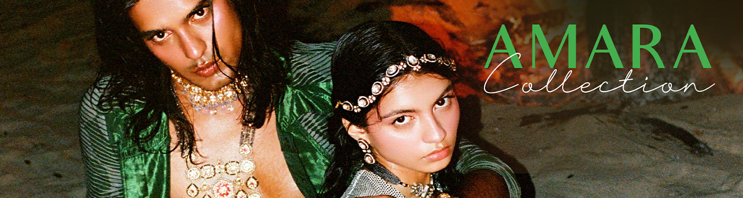 Yamoona Jewelry: Dazzling Couple Adorned in Gem-Studded Heirloom Pieces