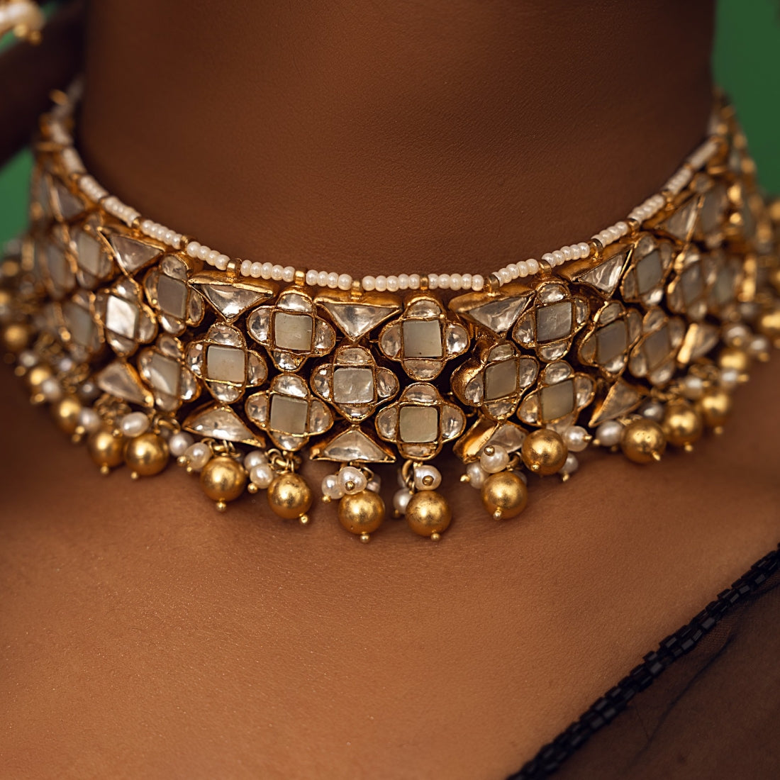 mother of pearl meaning, mother of pearl stone meaning, chandi ka choker, cost of mother of pearl, sterling silver necklace online, buy online choker necklace, choker necklace stylish