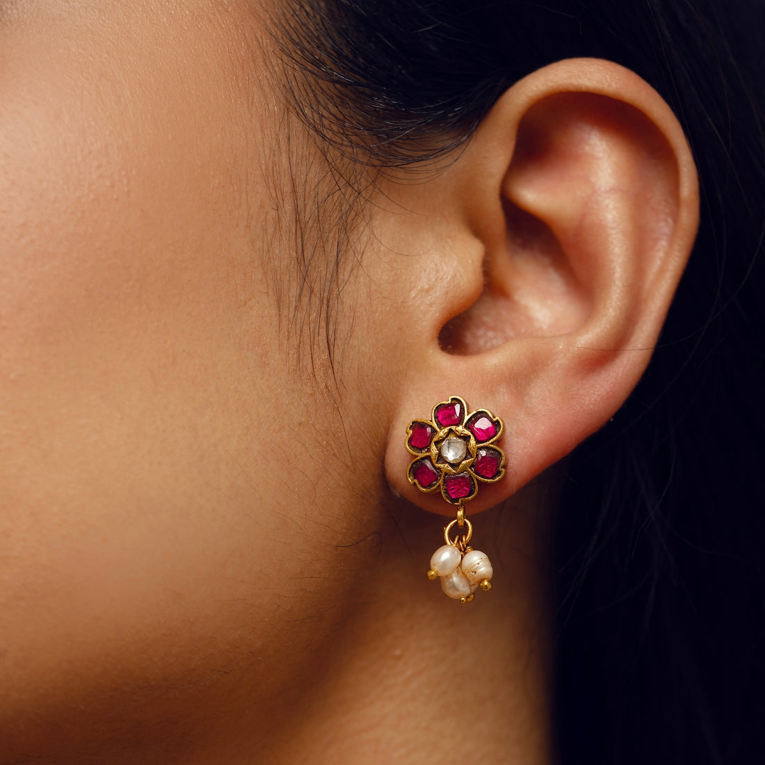 chandi ki earrings design, gold plated silver earrings online india, silver ear jewellery