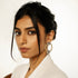Aria Celine gold plated silver studs for everyday wear by Yamoona