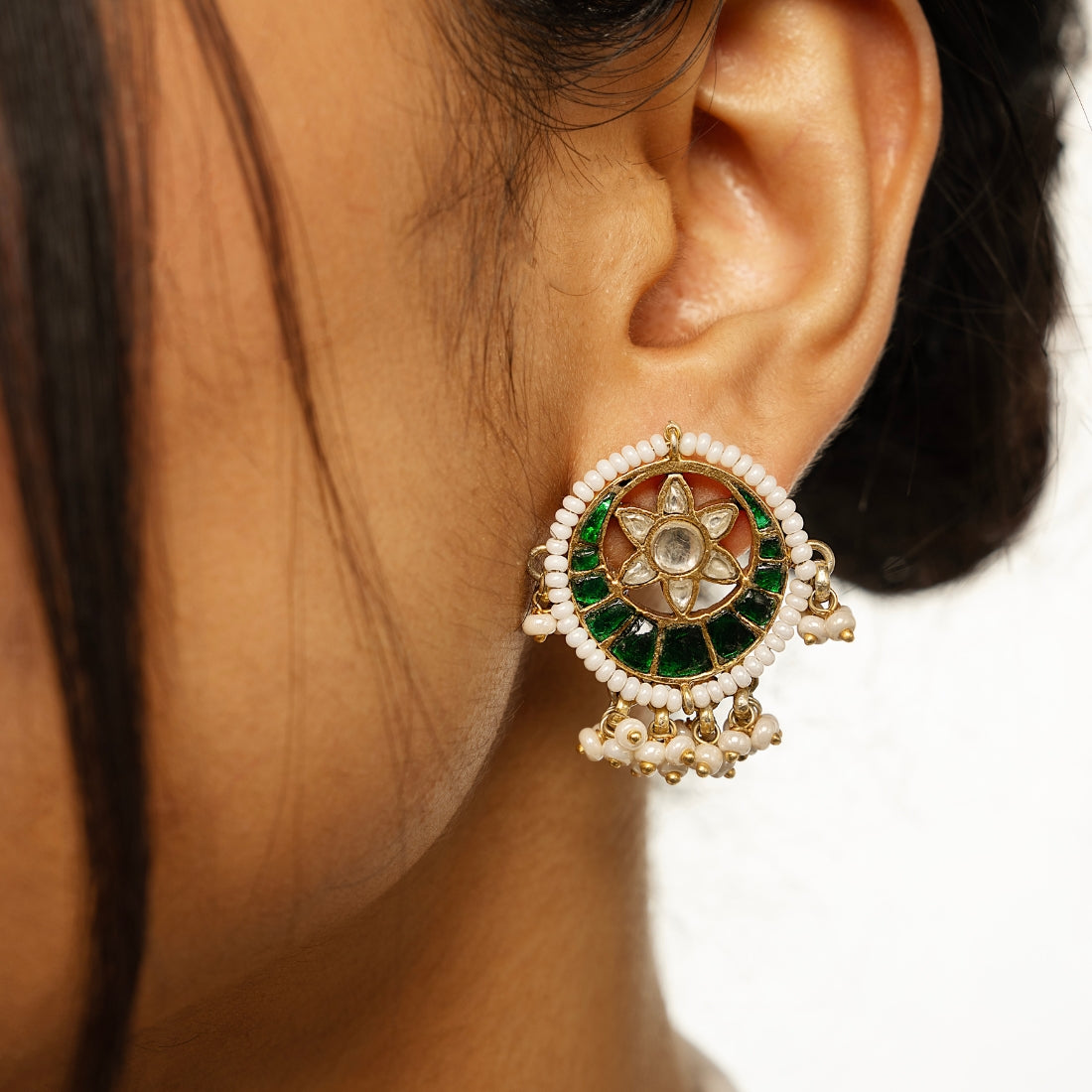 chandi ki earrings design, gold plated silver earrings online india, silver ear jewellery