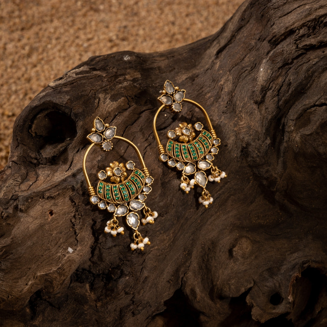 chandi ki earrings design, gold plated silver earrings online india, silver ear jewellery