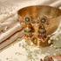pure 925 sterling silver jhumkas earrings with price online, amrapali silver jhumkas, gold plated