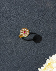 Neema Jasmine Red Ring