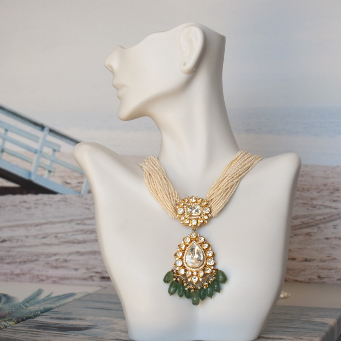 moissanite choker, gold plated necklace india, gold plated necklace near me