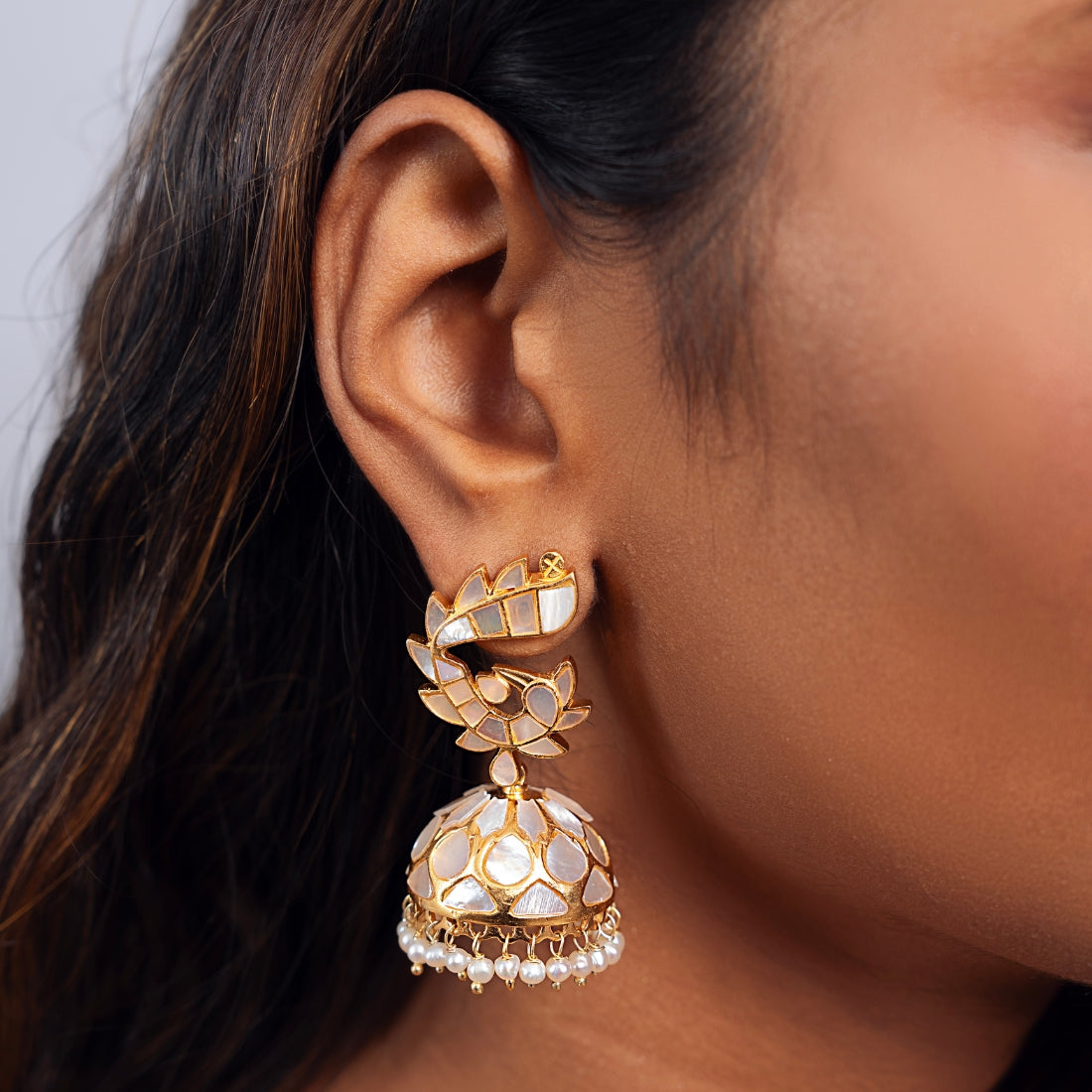 chandi ki earrings design, gold plated silver earrings online india, silver ear jewellery