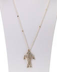 Aria Mother of Pearl Jalpari Necklace