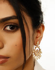 chandi ki earrings design, gold plated silver earrings online india, silver ear jewellery,