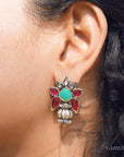 Niovi Dhriti Silver Stud Earrings