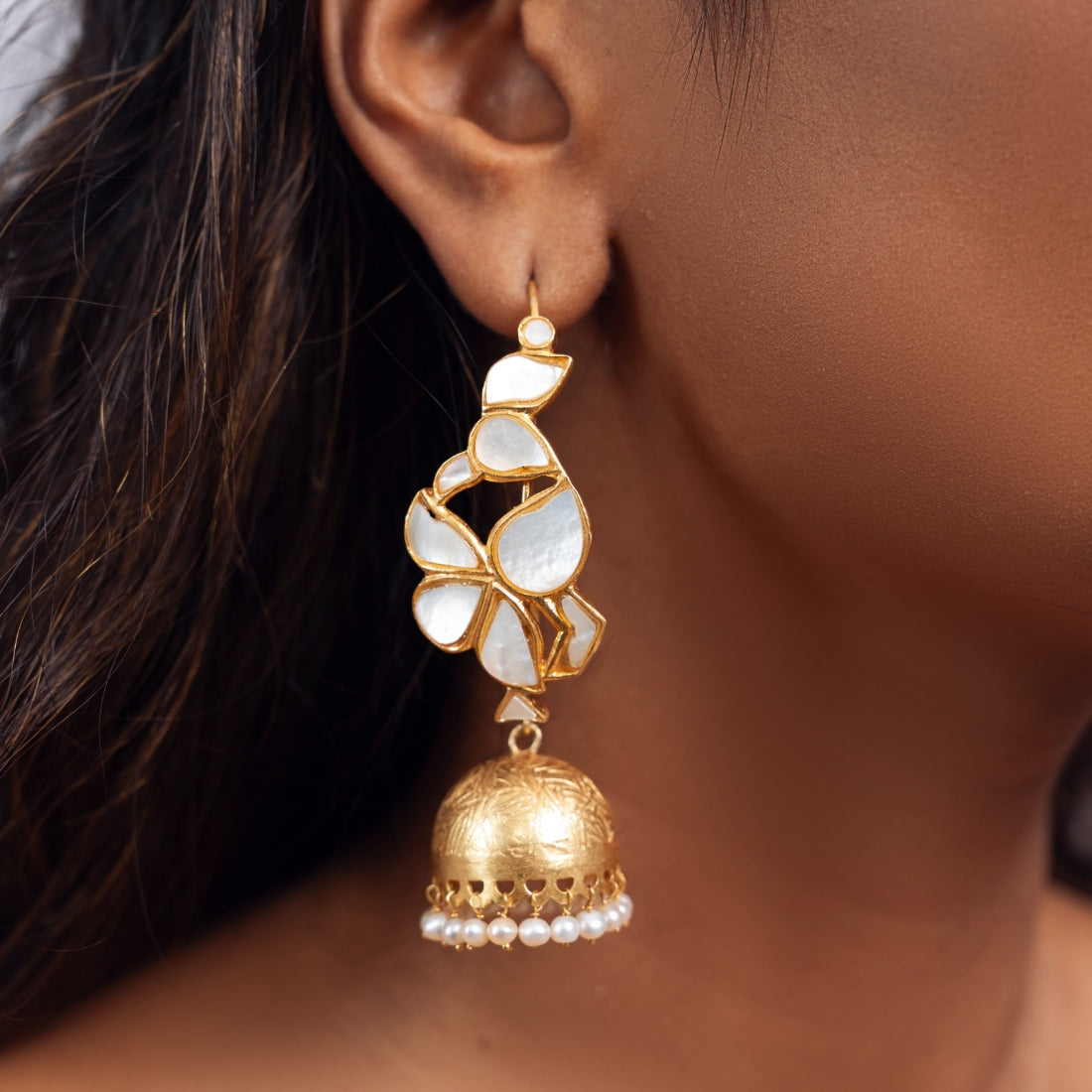 chandi ki earrings design, gold plated silver earrings online india, silver ear jewellery,